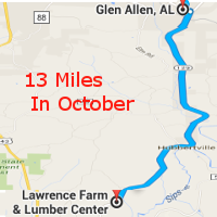 13 Miles in October